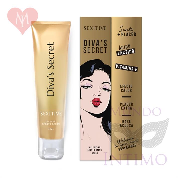  Gel intimo diva's secret efecto calor de 30g 